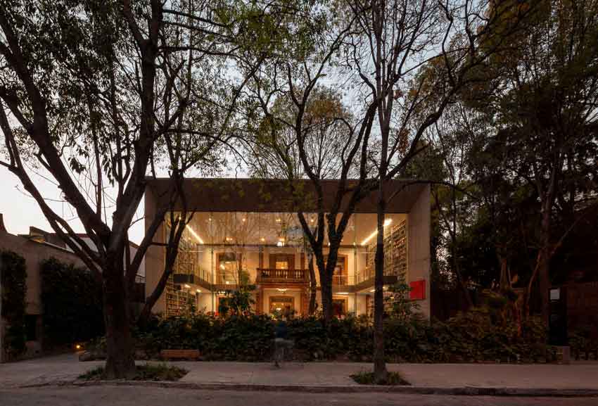 arquitectura 911, Mexico, design, architecture,Elena Garro Cultural Center