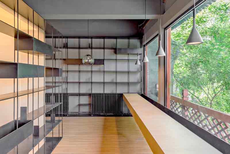 Arch Studio, Rongbaozhai Coffee Bookstore