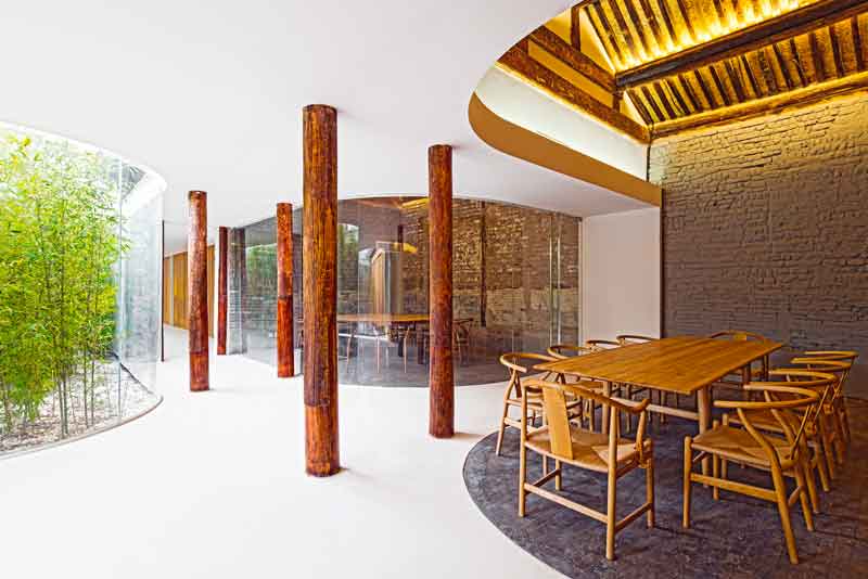 Arch Studio, Tea House in Hutong, China, Beijing, Hutong