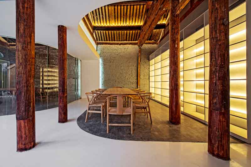 Arch Studio, Tea House in Hutong, China, Beijing, Hutong