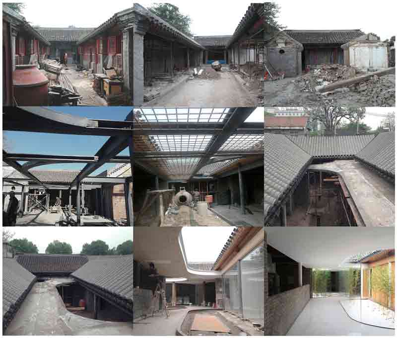 Arch Studio, Tea House in Hutong, China, Beijing, Hutong