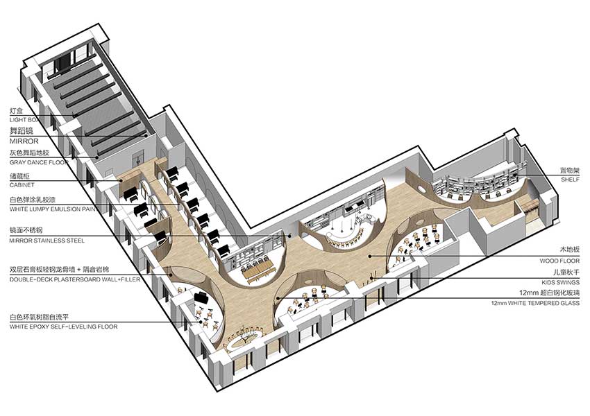 ArchStudio, Poly WeDo Art Education, Arquitectura, Design, Interiores, Interiors, China, Education