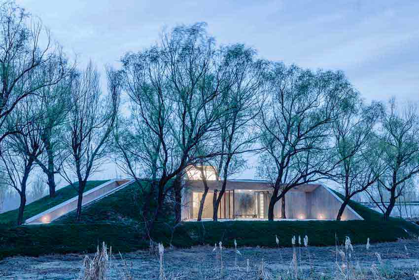 ARCHSTUDIO, Tangshan, Hebei, China, ARCHITECTURE, Design, Interiores, Interiors, Waterside Buddhist Shrine,Buddhist