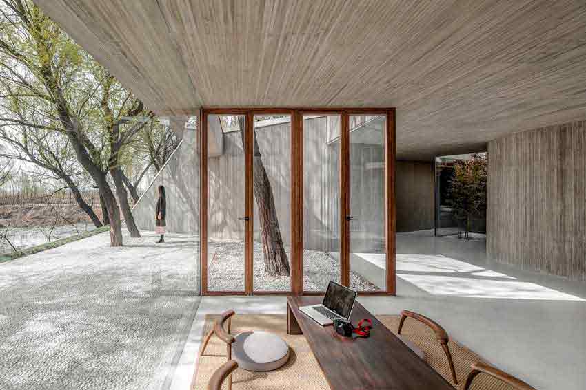 ARCHSTUDIO, Tangshan, Hebei, China, ARCHITECTURE, Design, Interiores, Interiors, Waterside Buddhist Shrine,Buddhist