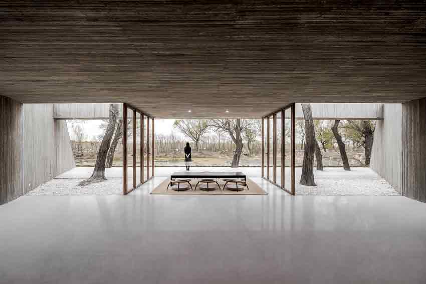 ARCHSTUDIO, Tangshan, Hebei, China, ARCHITECTURE, Design, Interiores, Interiors, Waterside Buddhist Shrine,Buddhist