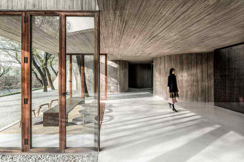 ARCHSTUDIO, Tangshan, Hebei, China, ARCHITECTURE, Design, Interiores, Interiors, Waterside Buddhist Shrine,Buddhist