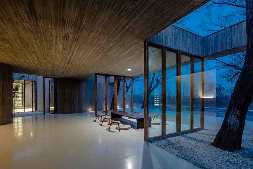 ARCHSTUDIO, Tangshan, Hebei, China, ARCHITECTURE, Design, Interiores, Interiors, Waterside Buddhist Shrine,Buddhist