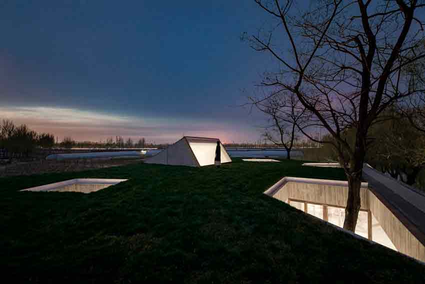 ARCHSTUDIO, Tangshan, Hebei, China, ARCHITECTURE, Design, Interiores, Interiors, Waterside Buddhist Shrine,Buddhist