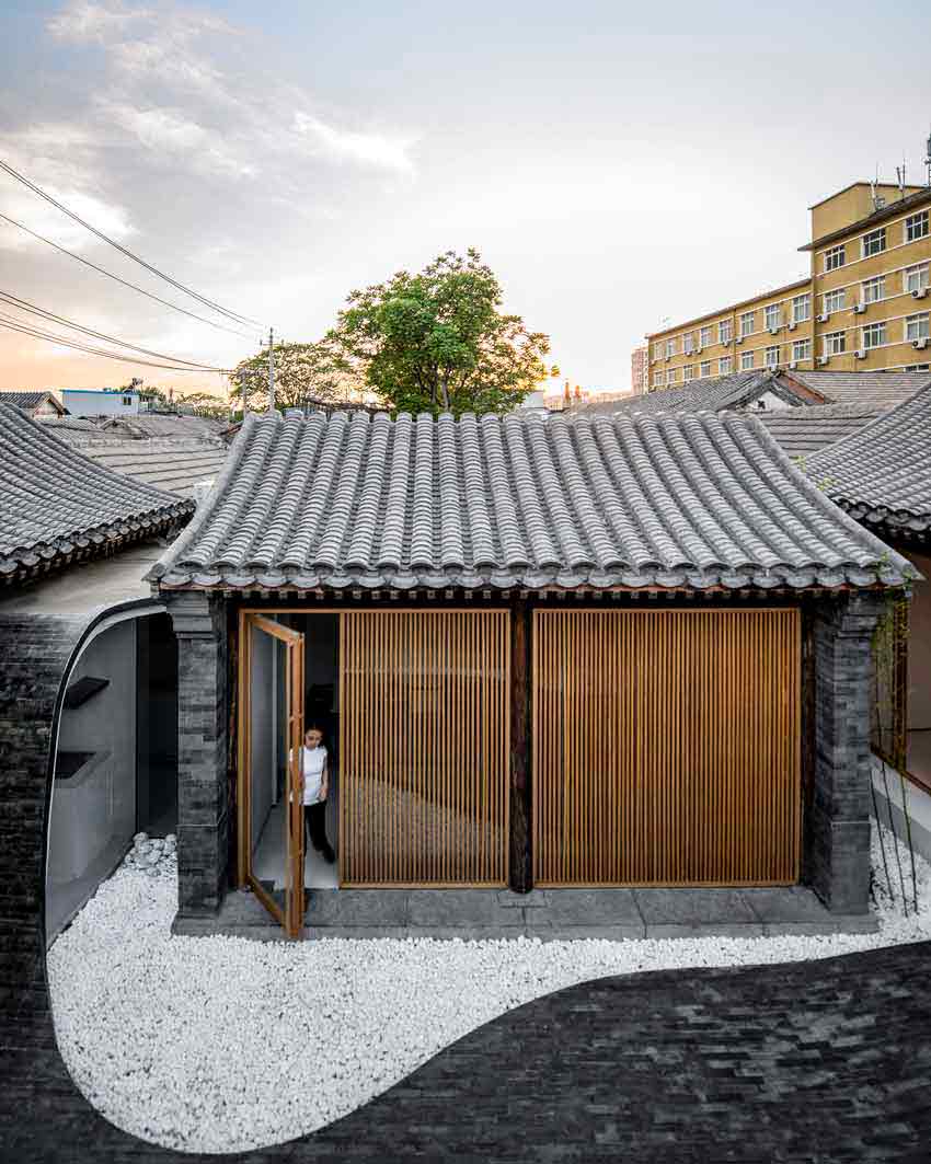 ARCHSTUDIO, Paizihutong, Beijing, China, ARCHITECTURE, Design, Interiores, Interiors, Twisting Courtyard