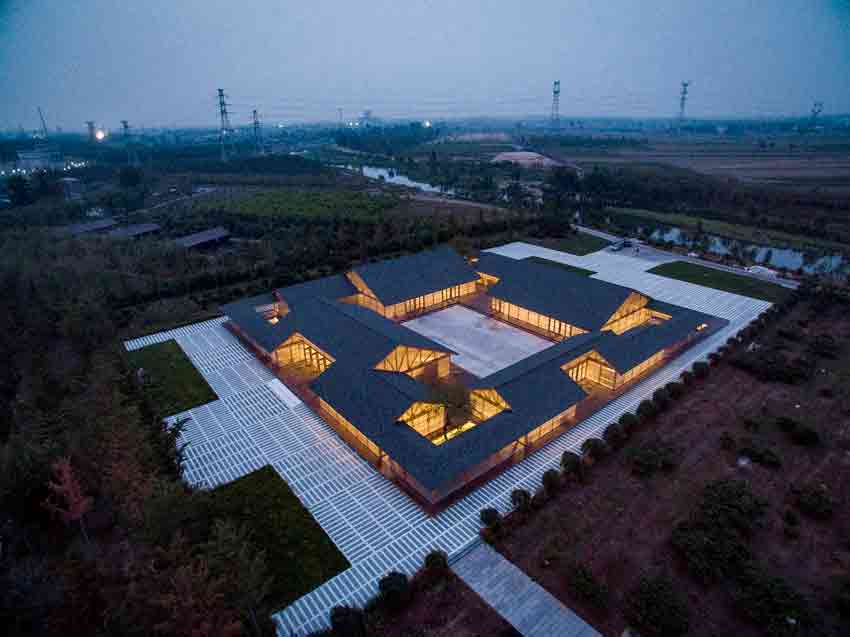 Arch Studio, HAN Wen-Qiang, architecture, organic farm, Hebei Province, China