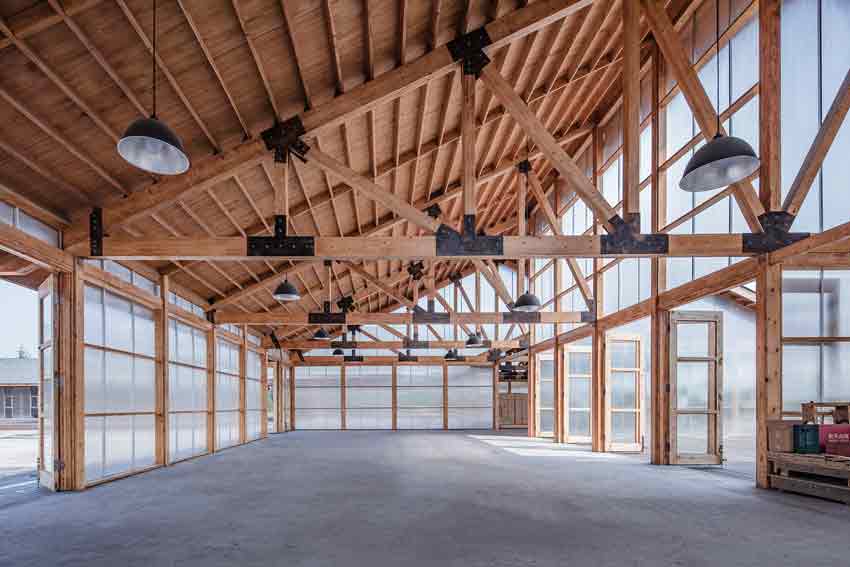 Arch Studio, HAN Wen-Qiang, architecture, organic farm, Hebei Province, China