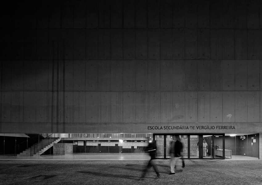 ATELIER CENTRAL ARQUITECTOS, Vergilio Ferreira school, José Martinez Silva, Lisbon, Portugal, Architecture, Concrete