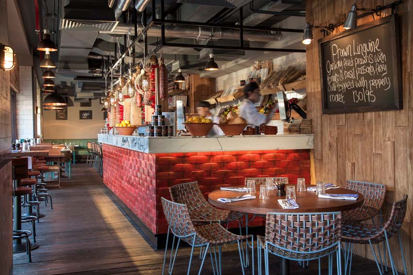 Blacksheep, Jamie Oliver Italian Restaurant, London, , Arquitectura, Design, Cooking, Interiors, luxury, real estate, food, Jamie Oliver