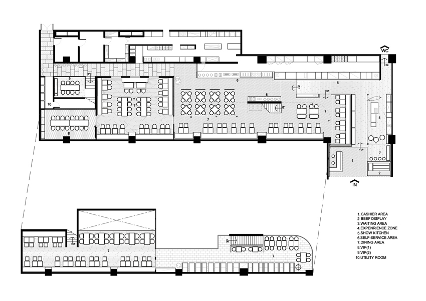 C.DD, China, Race Steak House, design, architecture