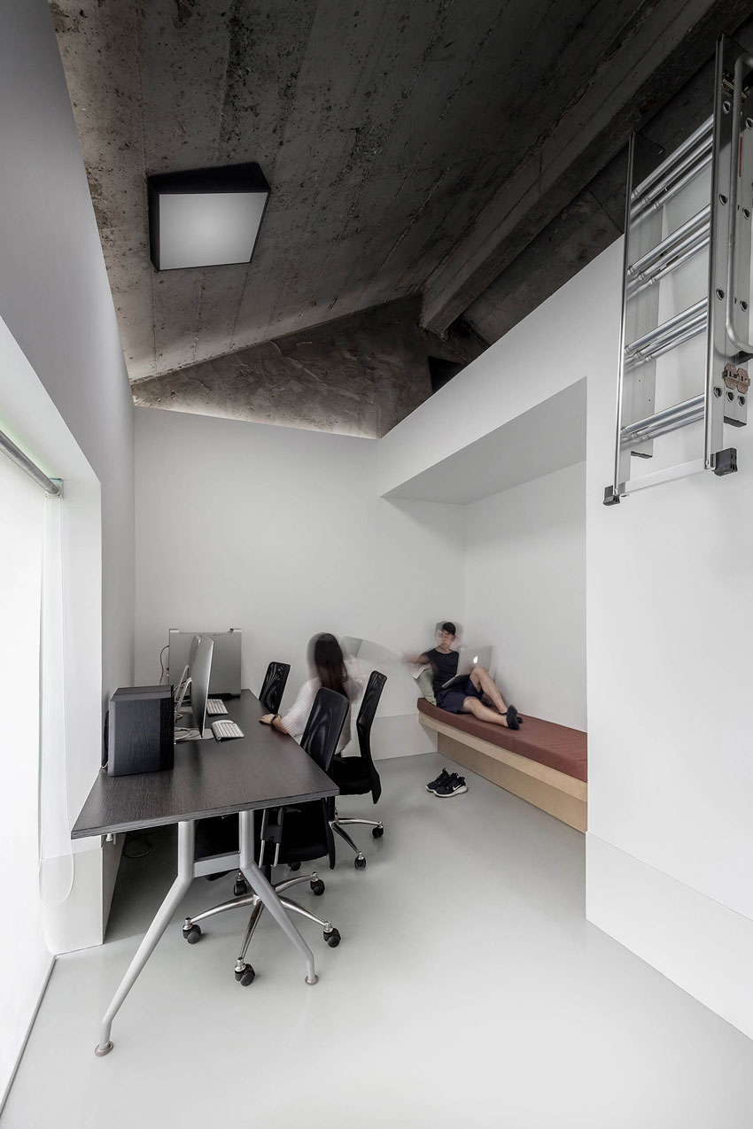 Cun-Design, China, design, architecture,Office design for Blue Moon Films, Cui Shu