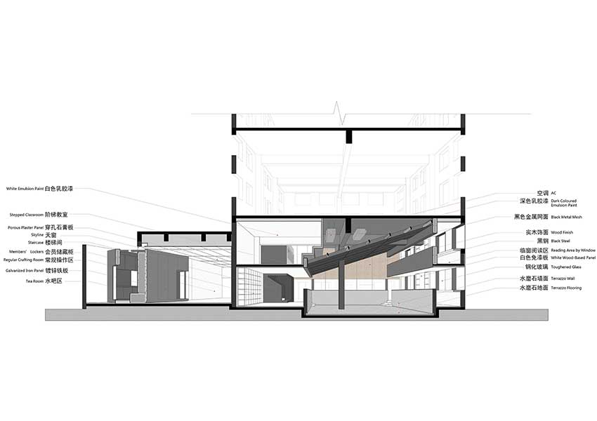 Continuation Studio, Shanghai, China, design, architecture, M.Y.Lab Wood Workshop, Chinese architecture