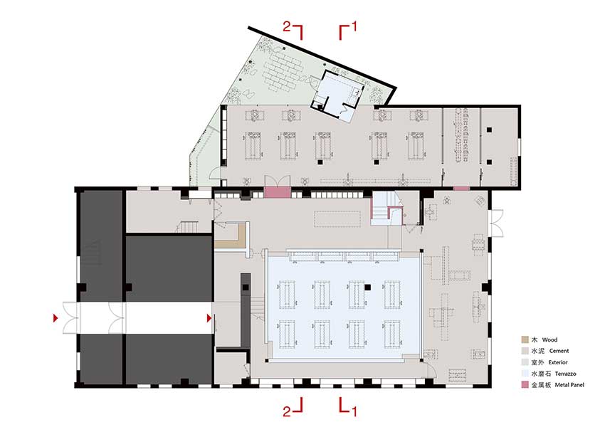 Continuation Studio, Shanghai, China, design, architecture, M.Y.Lab Wood Workshop, Chinese architecture