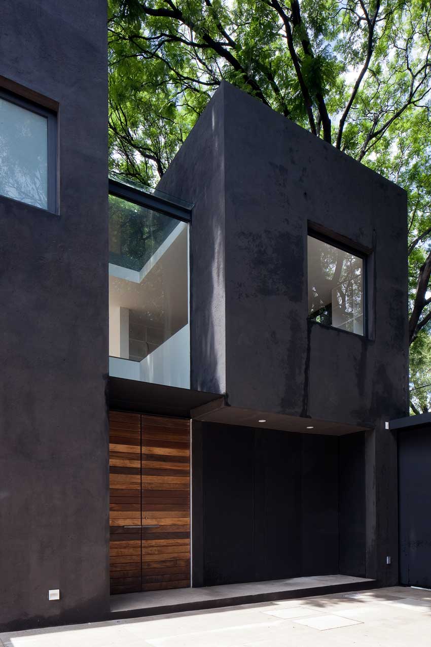 DCPP Arquitectos, House Cerrada Reforma 108, retirement, black, wood, Mexico, design, architecture, arquitetura, house, home, interiors, luxury, real estate