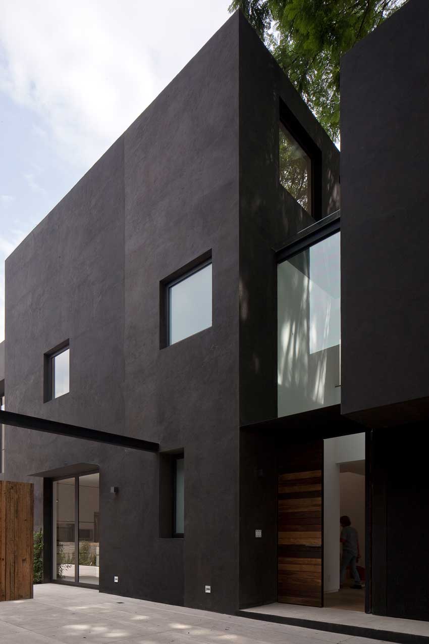 DCPP Arquitectos, House Cerrada Reforma 108, retirement, black, wood, Mexico, design, architecture, arquitetura, house, home, interiors, luxury, real estate