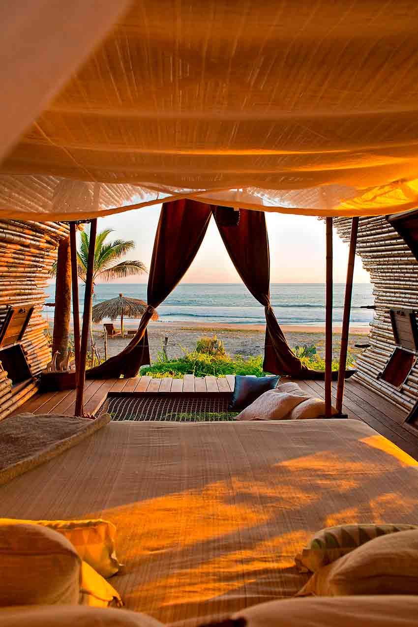 Treehouse Suite at Playa Viva Sustainable Boutique Hotel, Mexico, Deture Culsign, Architecture, bamboo, Chicago, USA