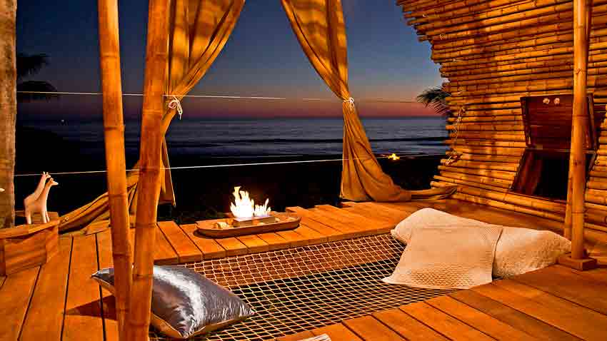 Treehouse Suite at Playa Viva Sustainable Boutique Hotel, Mexico, Deture Culsign, Architecture, bamboo, Chicago, USA