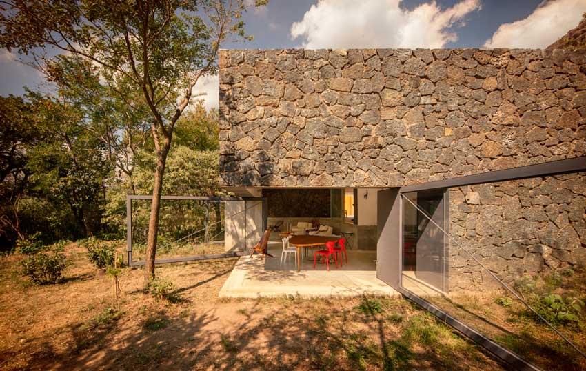 Mexico, Architecture, EDAA, Casa Meztitla, landscape, windows, arquitectura