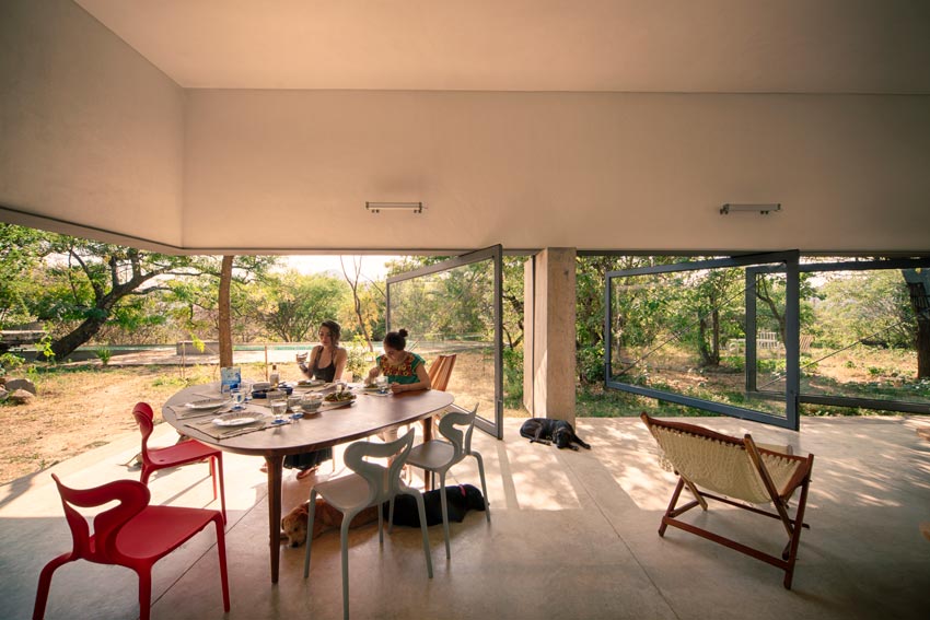 Mexico, Architecture, EDAA, Casa Meztitla, landscape, windows, arquitectura