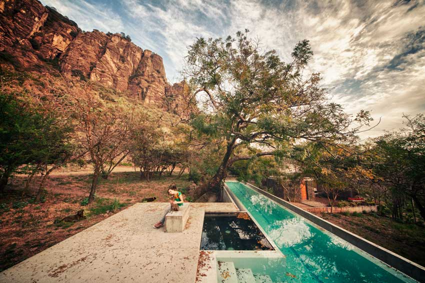 Mexico, Architecture, EDAA, Casa Meztitla, landscape, windows, arquitectura