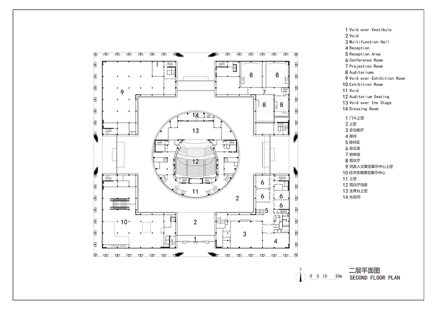 Architectural Design & Research Institute  of  Scut, He Jingtang, Dachang Muslim Cultural Center, China, Beijing