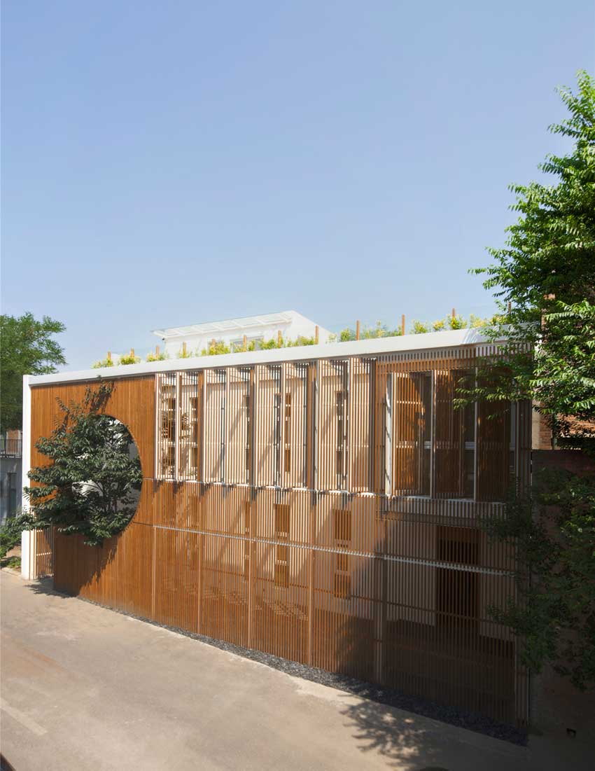 He Wei Studi, Beijing, China, Architecture, Ding Hui Yuan Zen, Tea Chamber, Zen, Tea