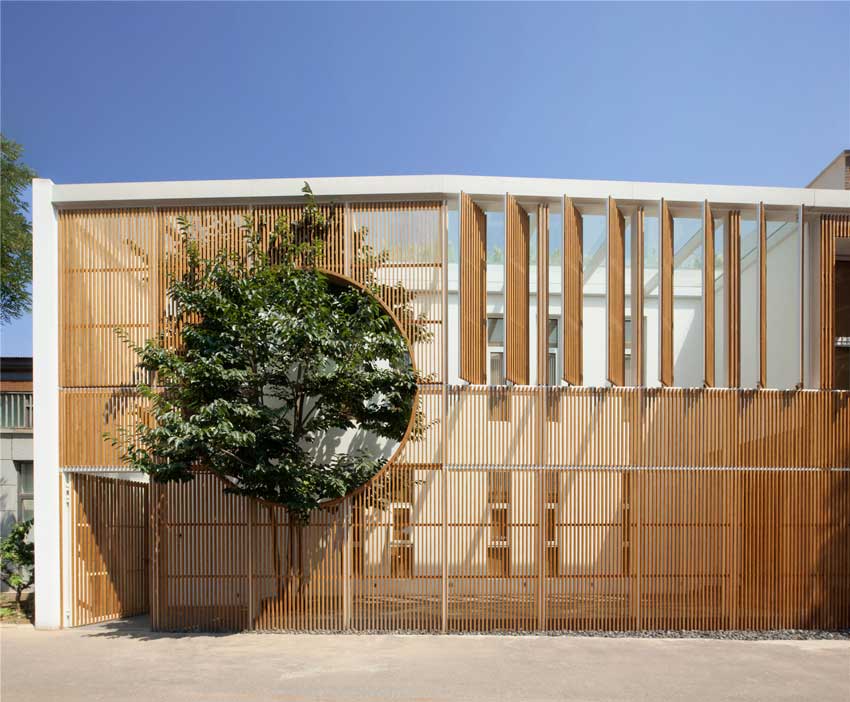 He Wei Studi, Beijing, China, Architecture, Ding Hui Yuan Zen, Tea Chamber, Zen, Tea