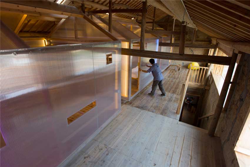 He Wei Studio, Beijing, China, Architecture, Hostel, PAPA’S HOSTEL,PINGTIAN VILLAGE