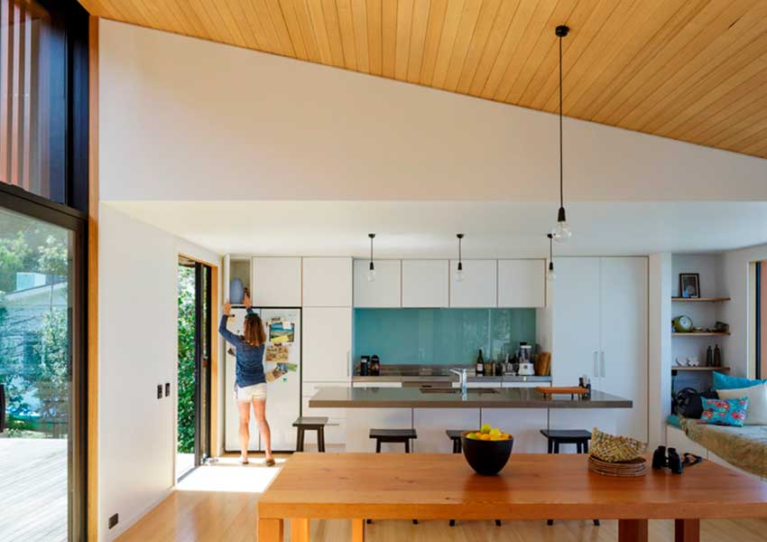 offSET Shed House, New Zealand, Gisborne, Irving Smith Architects, house, beach, sea