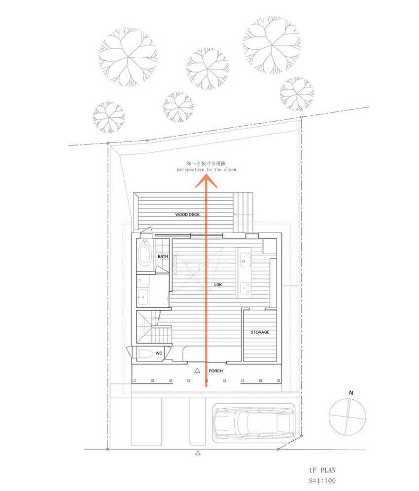 The house on Awaji island 