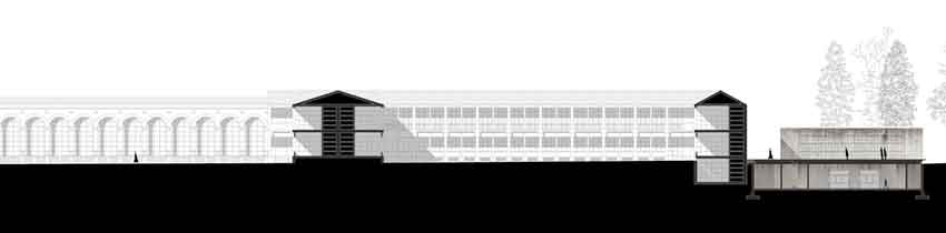 Chiesanuova cemetery and crematorium, Italy, Competition, Portugal, Architecture, Jorge Mealha