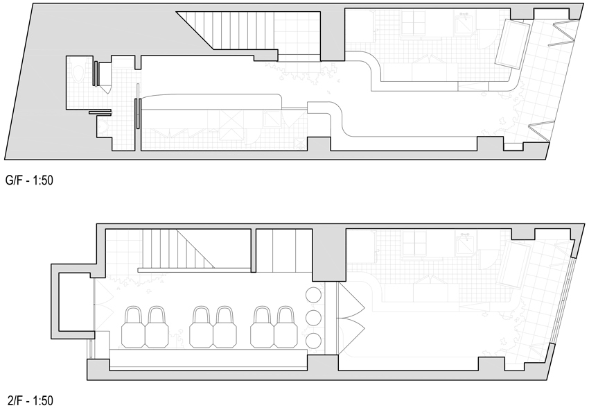 China, Lim + Lu, Kasa Restaurant, Architecture, Modern Architecture, Hong Kong, Interior Architecture, Interiors