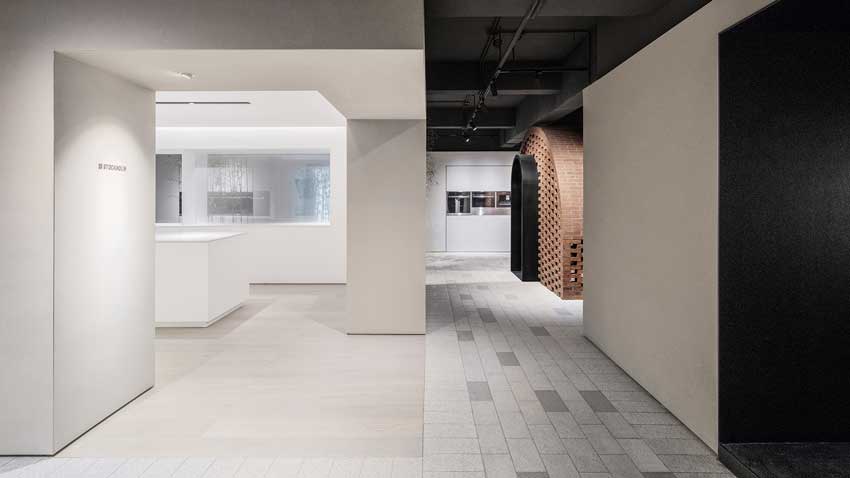 Lukstudio, Beijing, China, arquitectura, arquitetura, Design, Interiores, Interiors, The Culinary Village: Arda Showroom, Arda Kitchen Appliances