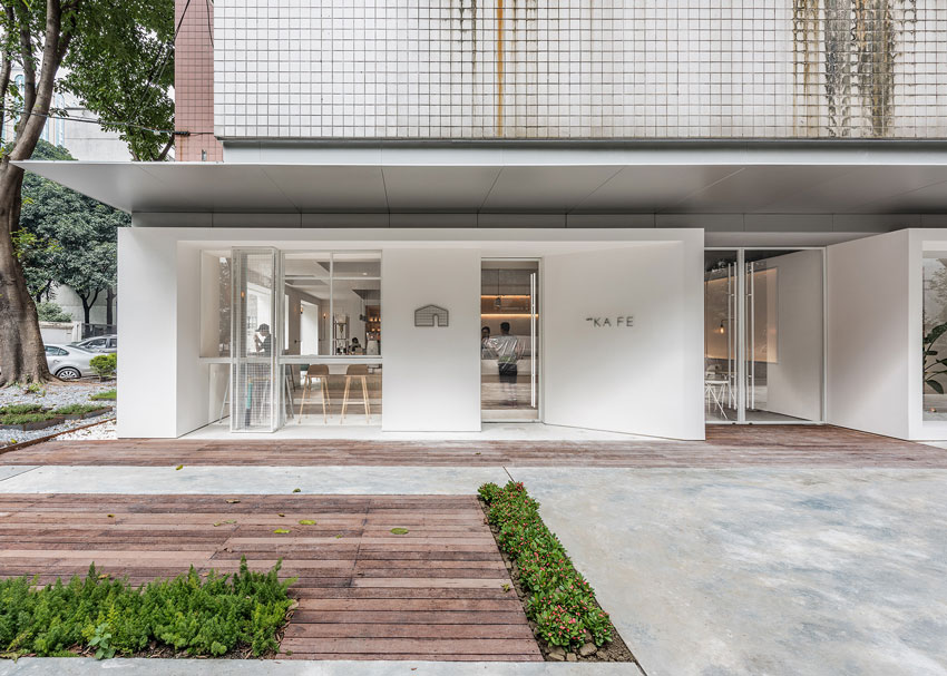 Lukstudio, Atelier Peter Fong, Guangzhou, China, Office, Café