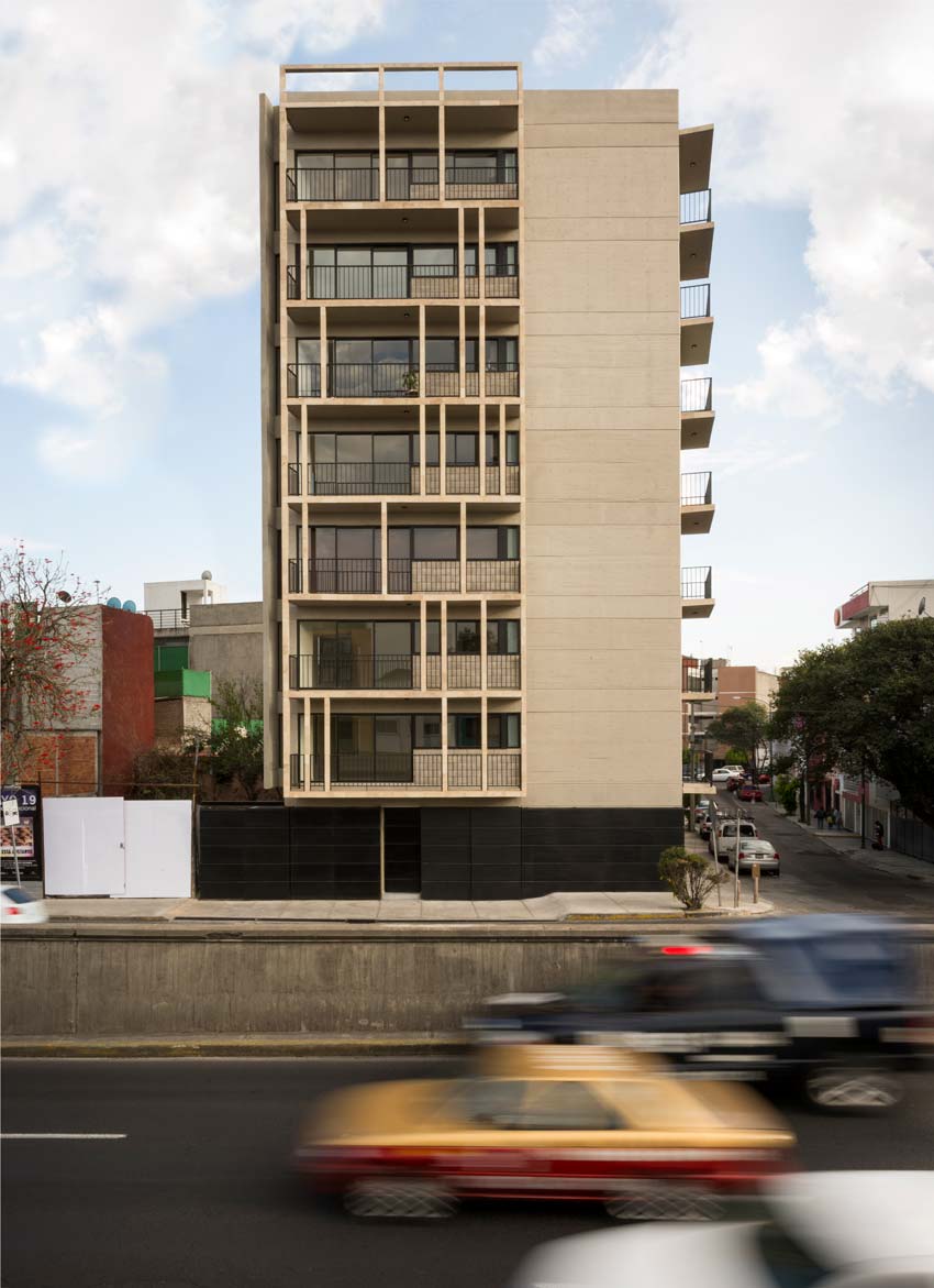 MRD Arquitectos, Santa Fe, Mexico City, design, architecture, Yukón apartment building, Interiors, luxury, real estate