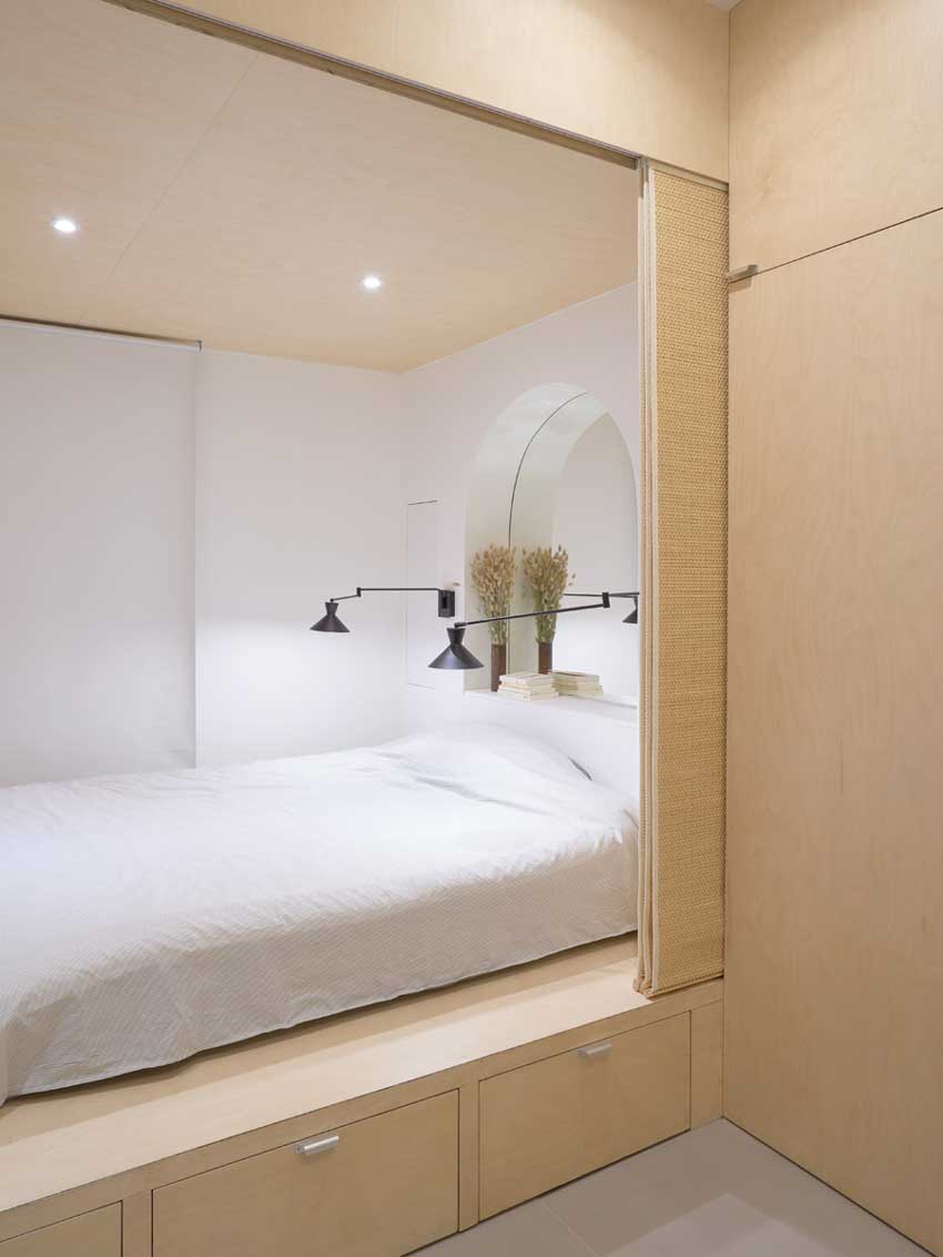 Nathalie Eldan Architecture, France, Paris, Charonne, design, architecture, Interiors, Urban cocoon