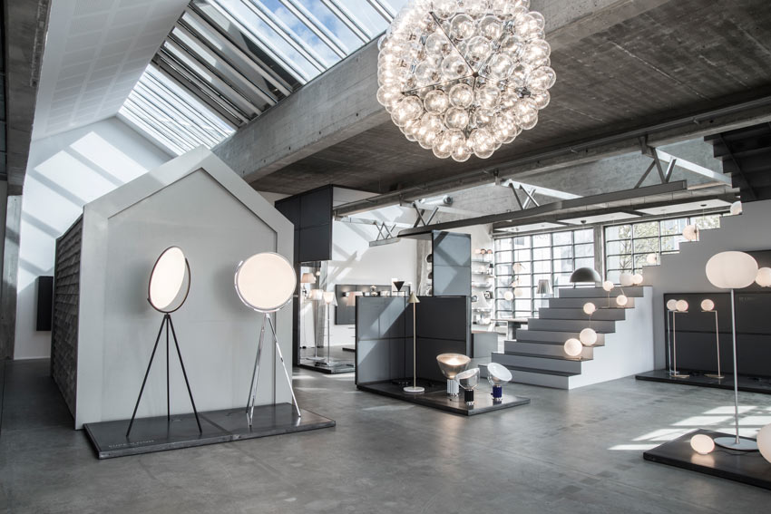 OEO Studio, Denmark,Copenhagen, Architecture, Design, Interiores, Interiors, Flos, homes, luxury, real estate, Showroom