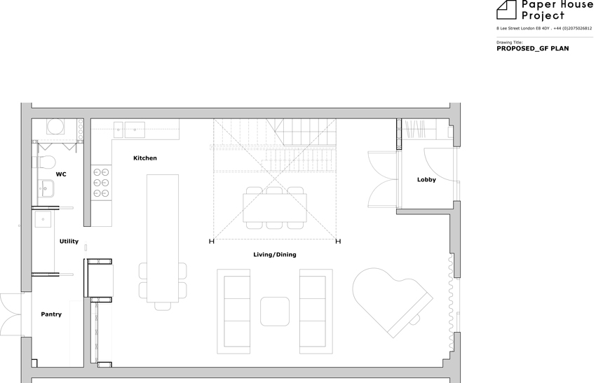 Florida Street House, London, Architecture, Paper House Project