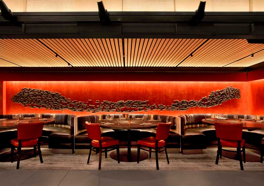 David Rockwell, Rockwell Group, NOBU Downtown, NOBU style, japanese restaurant, sushi, New York, Arquitectura, Design, Interiores, Interiors,luxury, real estate, restaurante, food, foodie, Architecture, design, USA, America