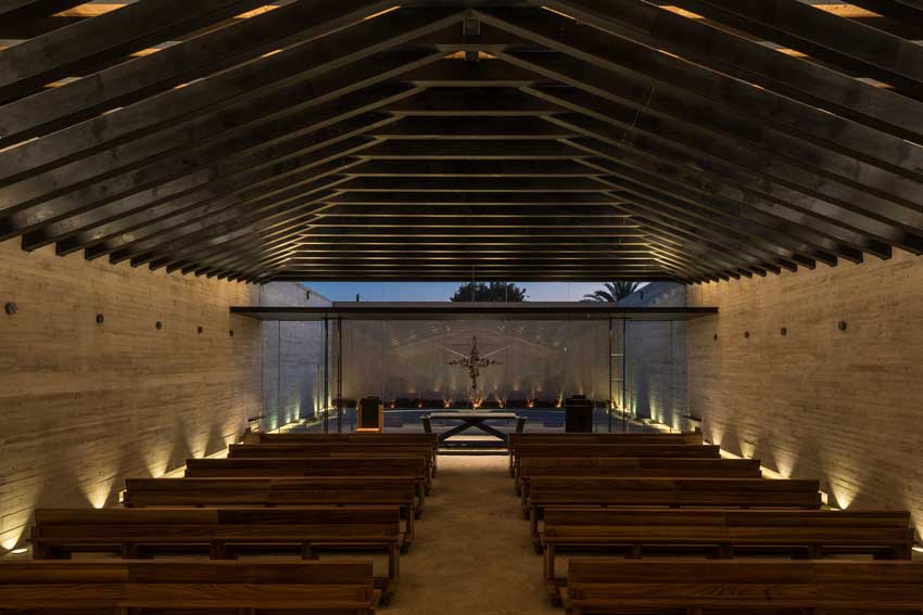 Arquitectura, Design, Interiores, Interiors, house, homes, luxury, real estate, Mexico, Mexico city, the describer, Ricardo Yslas Gamez Arquitectos, RLJ Chapel, chapel, church, religion, religious architecture