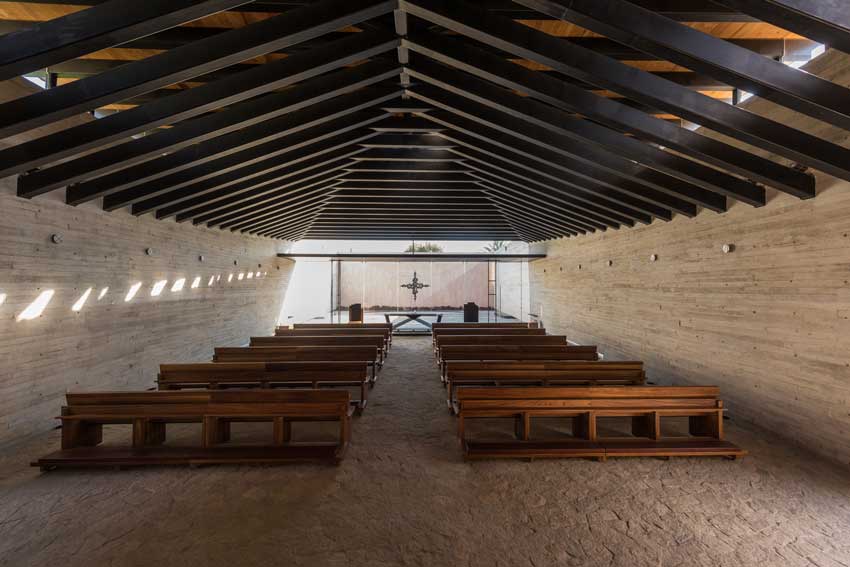 Arquitectura, Design, Interiores, Interiors, house, homes, luxury, real estate, Mexico, Mexico city, the describer, Ricardo Yslas Gamez Arquitectos, RLJ Chapel, chapel, church, religion, religious architecture