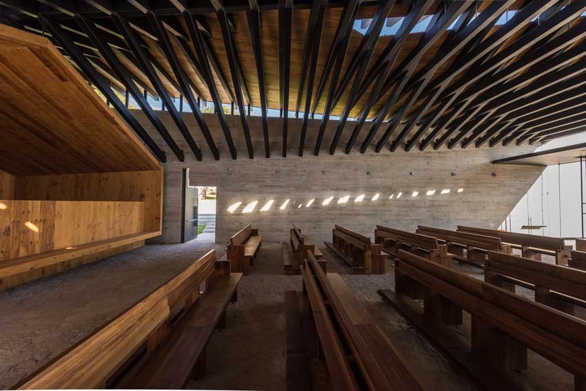 Arquitectura, Design, Interiores, Interiors, house, homes, luxury, real estate, Mexico, Mexico city, the describer, Ricardo Yslas Gamez Arquitectos, RLJ Chapel, chapel, church, religion, religious architecture