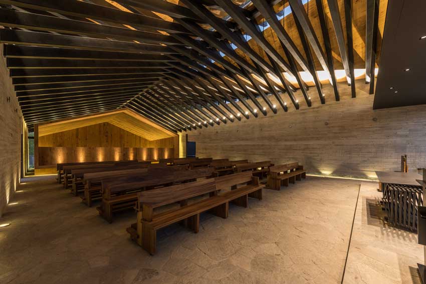 Arquitectura, Design, Interiores, Interiors, house, homes, luxury, real estate, Mexico, Mexico city, the describer, Ricardo Yslas Gamez Arquitectos, RLJ Chapel, chapel, church, religion, religious architecture