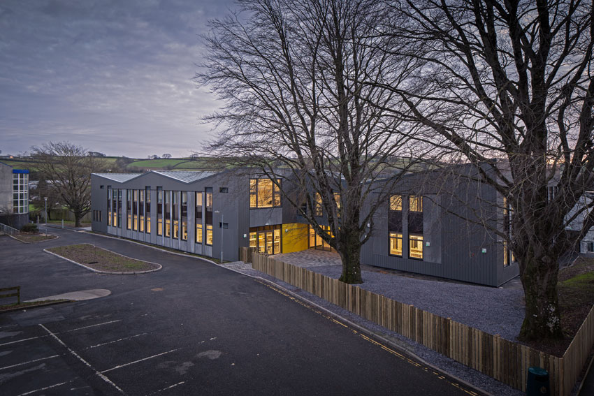 Satellite Architects, England, UK, Architecture, Heatherlands House, Atrium Studio School, River Cottage Cookery School