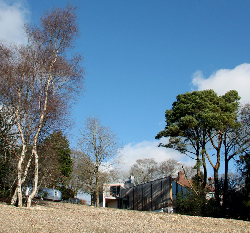 Satellite Architects, England, UK, Architecture, Heatherlands House, Atrium Studio School, River Cottage Cookery School