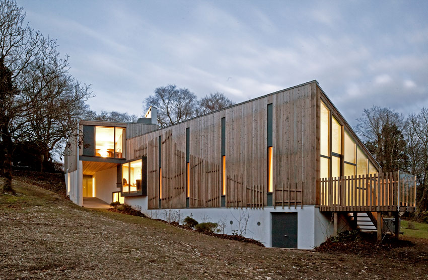 Satellite Architects, England, UK, Architecture, Heatherlands House, Atrium Studio School, River Cottage Cookery School